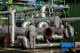Echangeurs de chaleur de la centrale de production électrique de Soultz-sous-Forêts (France)
